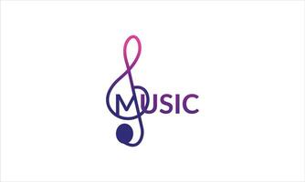 Music connecting the world logo logotype vector icon