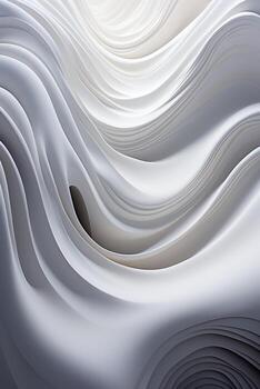 AI generated Abstract flowing waves. vertical patterns evoking energetic movement and dynamic energy photo