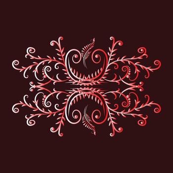 Abstract color gradient fluidity background design vector