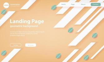 Geometric Background with Dynamic Shapes Composition, Vector Illustration