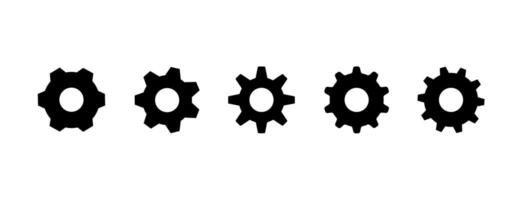 Setup and Settings Icons Set. Collection of simple linear web icons such Installation, Settings, Options, Download, Update, Gears and others and others. Editable vector stroke.