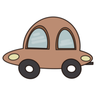 mini car with cute color png