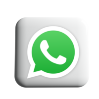 Whatsapp logotipo ícone editorial png