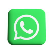 Whatsapp logotipo ícone editorial png