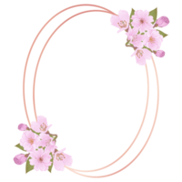 Hand-Drawn Pink Cherry Blossoms - Japan Inspired Flowers png