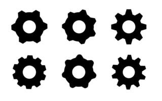 Setup and Settings Icons Set. Collection of simple linear web icons such Installation, Settings, Options, Download, Update, Gears and others and others. Editable vector stroke.