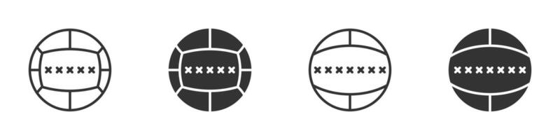 Medicine ball icon. Vector illustration.