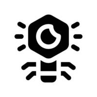 nano tech icon. vector glyph icon for your website, mobile, presentation, and logo design.