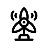 windmill icon. vector line icon for your website, mobile, presentation, and logo design.