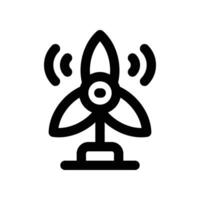 windmill icon. vector line icon for your website, mobile, presentation, and logo design.