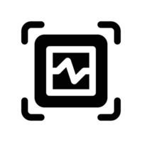 voice recognition icon. vector glyph icon for your website, mobile, presentation, and logo design.