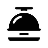 ring bell icon. vector glyph icon for your website, mobile, presentation, and logo design.