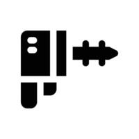 drill icon. vector glyph icon for your website, mobile, presentation, and logo design.