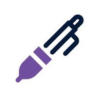 pen icon. vector dual tone icon for your website, mobile, presentation, and logo design.