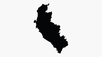 animación formando un mapa de ica en Perú video