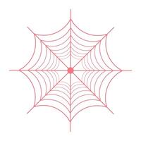 araña red modelo línea icono vector diseño.