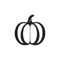 Pumpkin natural icon vegetable organic vector design.