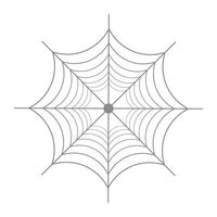 Spider net pattern line icon vector design.