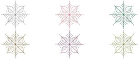 Spider net pattern line icon vector design.