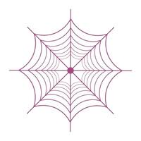 Spider net pattern line icon vector design.