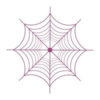 Spider net pattern line icon vector design.