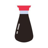 Soy sauce icon. Asian seasoning. Vector. vector