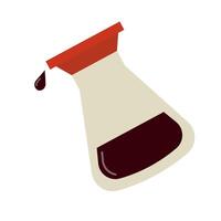 Pouring soy sauce icon. Vector. vector