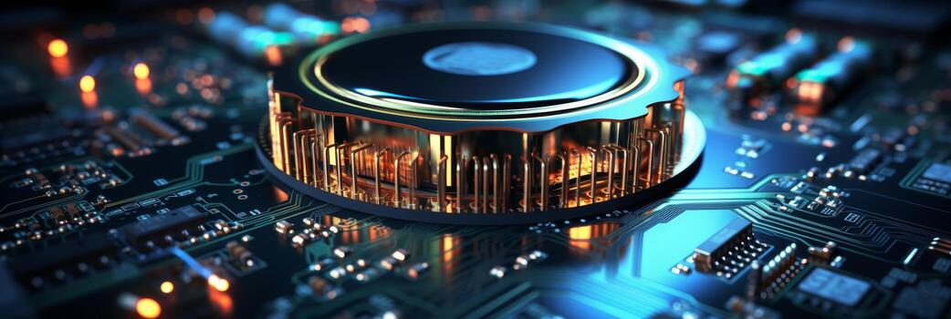 ai generado bitcoin blockchain criptomoneda minería tecnología digital antecedentes fondo de pantalla foto