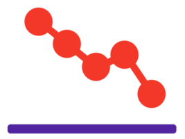 ilustração crescendo abaixo, analytics resultado do promoção marketing vendas png