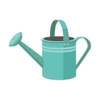 Vector large garden watering can vector illustration on a white background