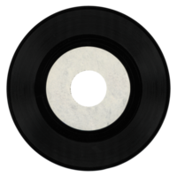 vinyl record white label transparent PNG