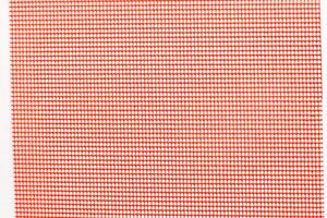 Plastic red canvas for embroidery beginners. photo