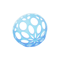 Abstract Hemisphere 3D icon png