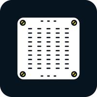Air conditioner Glyph Two Color Icon vector