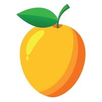 Mango colorful cartoon vector illustration