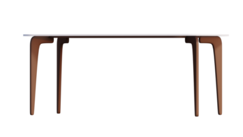 une table avec deux jambes sur il png