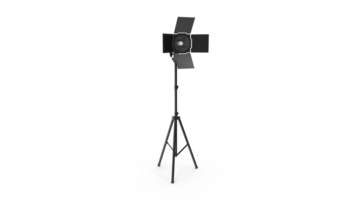 a tripod with a light on it png