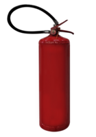 Fire extinguisher on transparent background png