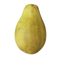 papaya aislado en transparente antecedentes png