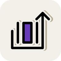 Deploy object Line Filled White Shadow Icon vector
