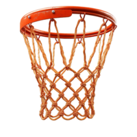 AI generated basketball hoop isolated on transparent background ,generative ai png