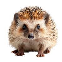 AI generated Mini Hedgehog isolated on transparent background ,generative ai png