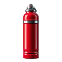 AI generated mini gas cylinder isolated on transparent background ,generative ai png