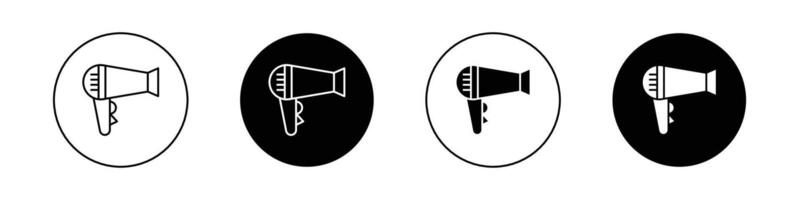 Hair dryer icon vector