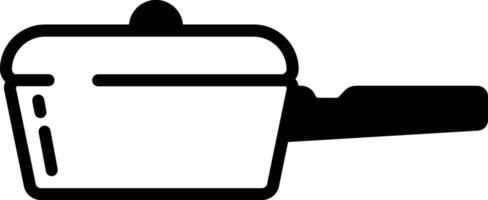 Cookwear glyph and line vector illustration