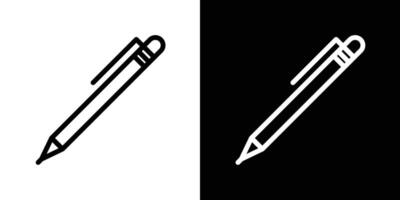 Fountain pen icon vector