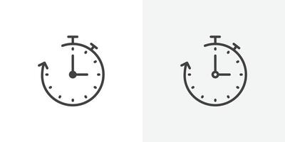 Fasting time icon vector