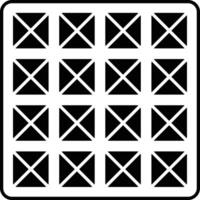 Sound Proof glyph and line vector illustration