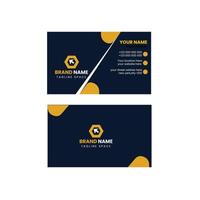 Business card design vector