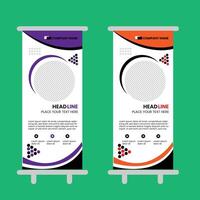 roll up design vector